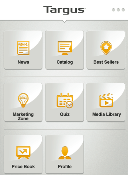 Targus iOS and Android app